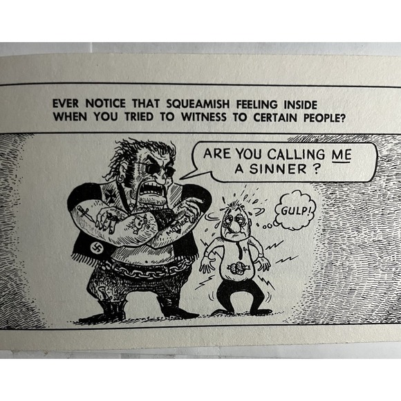 This Book Has Been Banned by Jack T. Chick 1969 Bible Tract NEW! Religious NOS - Picture 4 of 4